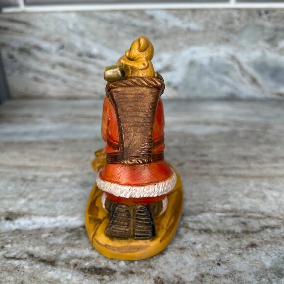 1989 Fontanini Santa Looking Over Baby Jesus Italy #599 Simonetti Hand Painted - Picture 6 of 13